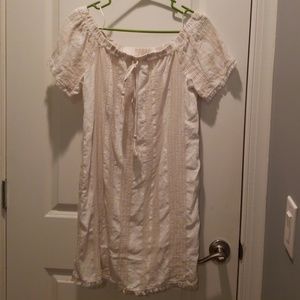 Light tan canvas dress